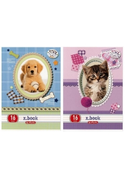 Zeszyt A5/16K kratka Pretty Pets (10szt)