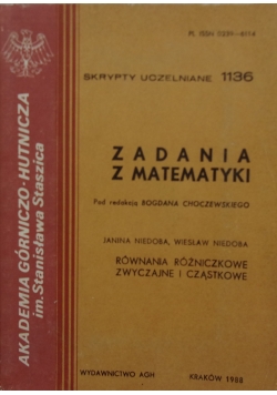 Zadania matematyczne
