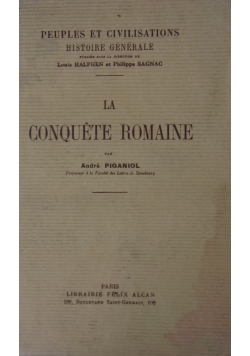 La Conquete Romaine, 1927 r.