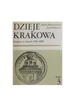 Dzieje Krakowa, Tom III
