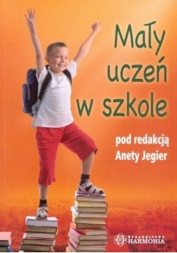Mały uczeń w szkole