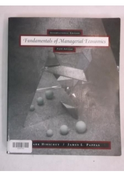 Fundamentals of Managerial Economics