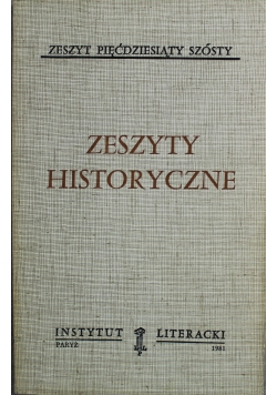 Zeszyty Historyczne Zeszyt 56