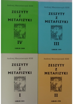 Zeszyty z metafizyki 1 - 4