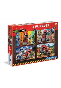 Puzzle 2x20 + 2x60 el. Dinotrux