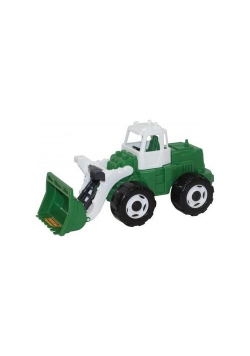Wulkan traktor-ładowarka zielony