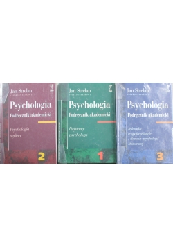 Psychologia Podręcznik akademicki 3 tomy
