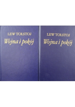 Wojna i pokój 2 tomy