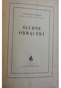 Ślubne obrączki, 1949 r.