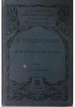 M. Tullius Cicero, 1920 r.