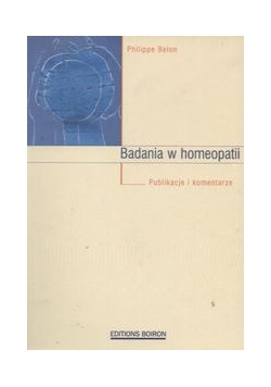 Badania w homeopatii