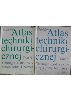 Atlas techniki chirurgicznej tom 1 i 2