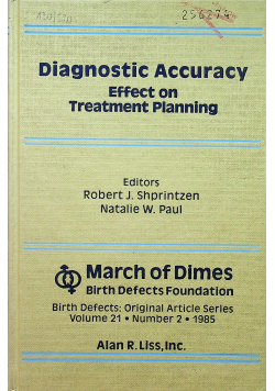 Diagnostic Accuracy Effect on treatment Planning