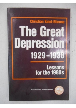 The Great Depression 1929-1938