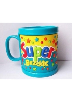 Kubek imienny dla dziecka - Super brzdąc