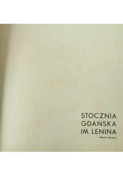 Stocznia Gdańska im Lenina