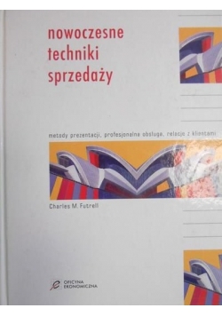 Nowoczesne techniki sprzedaży