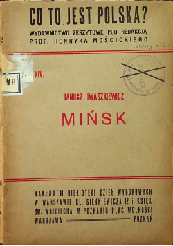 Mińsk 1920 r.