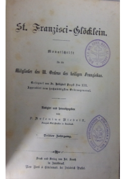 St. Francisci - Blocklein, 1880r.
