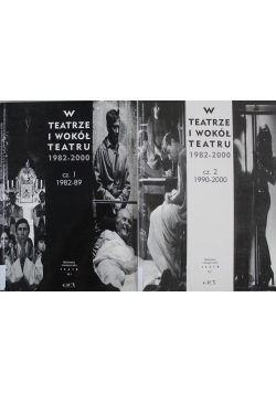 W teatrze i wokół teatru 1990 200 część 1 i 2