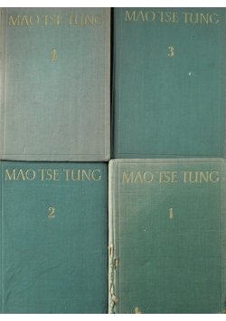 Tse Tung Dzieła wybrane 4 Tomy