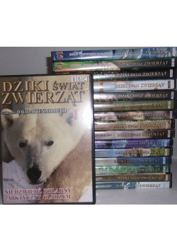 Dziki świat zwierząt. Zestaw 16 płyt DVD