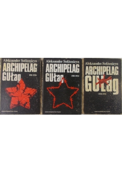 Archipelag gułag, zestaw 3 książek