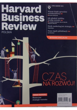 Harvard Business Review. Czas na rozwój nr 7 i 8