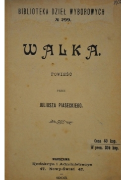 Walka, 1903 r.