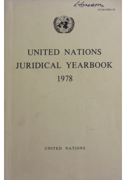 United nations juridical yearbook 1978