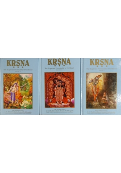 KRSNA The Supreme Personality of Godhead zestaw 3 książek
