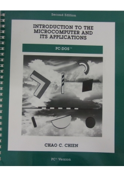 Introduction to the microcomputer and its applications