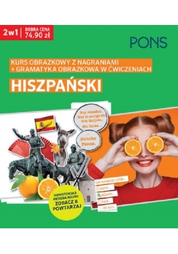 Obrazkowy hiszpański kurs i gramatyka w ćwiczeniach PAK2