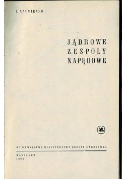 Jądrowe Zespoły Napędowe