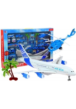 Zestaw Lotnisko Samolot Helikopter Aircraft 30PCS
