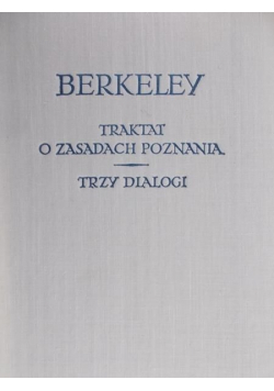 Traktat o zasadach poznania Trzy dialogi