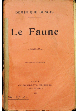 Le Faune 1924 r.