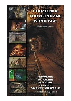 Mapa Podziemia turystyczne w Polsce