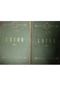 Lotos, zestaw 2 książek, 1909 r.