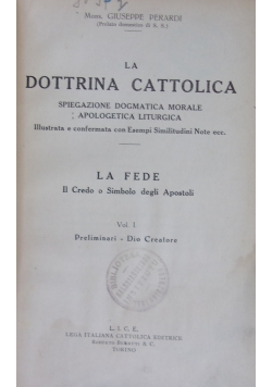 La Dottrina Cattolica,1929r.