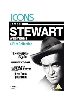 The man from Laramie, Two rode together, Destry  rides again, Shenandoah,  DVD