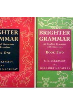 Brighter grammar An English Grammar with Exercises, Zestaw 2 książek