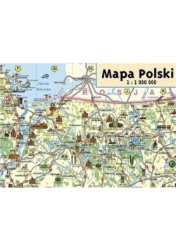 Mapa Polski Junior. Mapa ścienna
