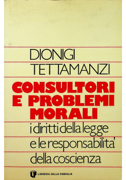Consutori e problemi moreali