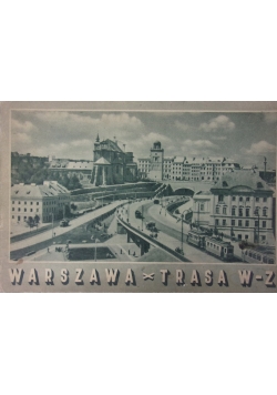 Warszawa trasa w z 1949 r.