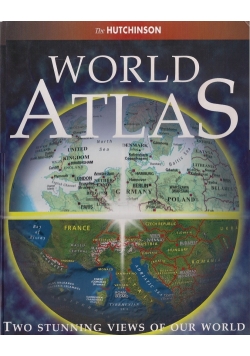 World Atlas two stunning views of our world