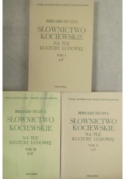 Słownictwo Kociewskie tom 1 do 3