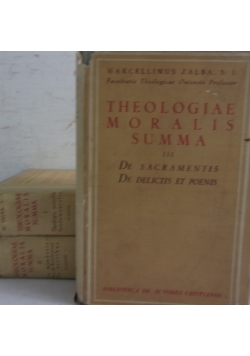 Theologiae Moralis Summa ,zestaw 3 książek