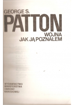 Wojna jak ją poznałem