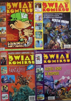 Świat komiksu 4 numery